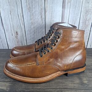Sutro Footwear Hand Crafted Ellington Leather Boots Men's Sz 10 HoneyBrown (VGC)